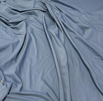 Nylon Spandex Tricot Solid Swimwear Activewear Fabric  By The Yard Denim Blue Shades Hue