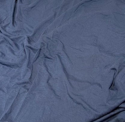 New Colors! 4-Way Stretch Bamboo Fabric| Soft Bamboo Spandex | Fabric By The Yard | For Dresses, Cardigans and Blouses | Denim Sages Colors