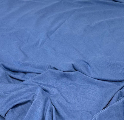 New Colors! 4-Way Stretch Bamboo Fabric| Soft Bamboo Spandex | Fabric By The Yard | For Dresses, Cardigans and Blouses | Denim Sages Colors
