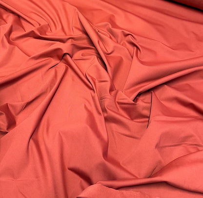 Nylon Spandex Tricot Solid Swimwear Activewear Fabric  By The Yard  Brown Color Hue