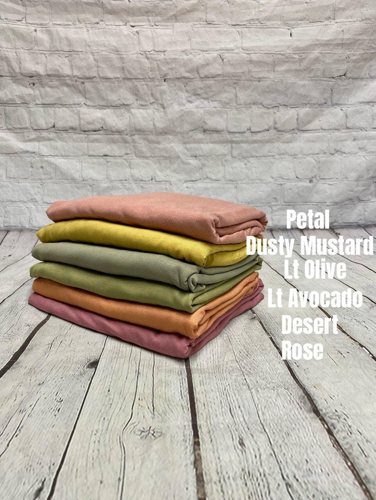 Premium Rayon Spandex Knit Jersey Fabric - 200 GSM, Soft & Stretchy, Perfect for Apparel, Crafts By The Yard