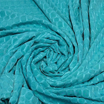 4-Way Stretch Honeycomb Knit Fabrix for Tik Tok Leggings, Athletic Wear, Work Out Gear, Biker Shorts, Swimwear Fabric By The Yard Fall Color