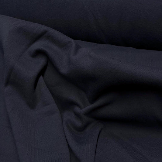 Premium Heavy Thick 16oz 100% Cotton Fleece  Soft and Cozy Fabric for All Seasons Sweatshirt Joggers Streetwear Navy