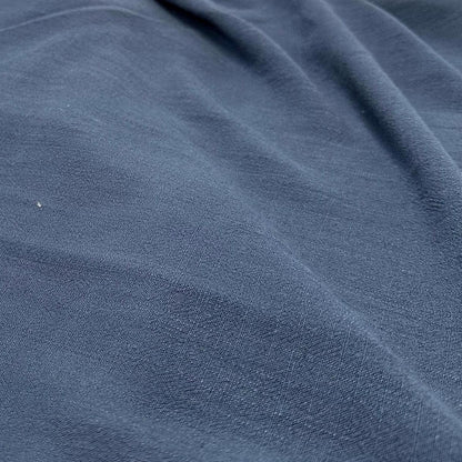 Rayon Linen Blend Soft Woven Fabric By The Yard 240 GSM Blues #3