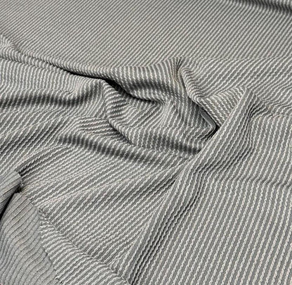 NEW COLORS! Texture Street  Rib Wave Knit Spandex Fabric By The Yard Urban Rib Cable Knit Spandex Texture Knit #5