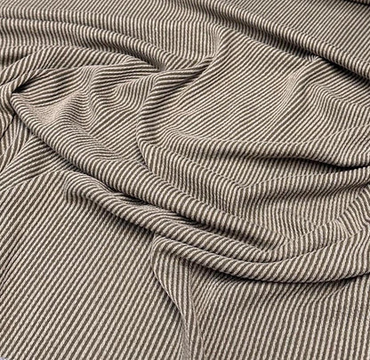 NEW COLORS! Texture Street  Rib Wave Knit Spandex Fabric By The Yard Urban Rib Cable Knit Spandex Texture Knit #6