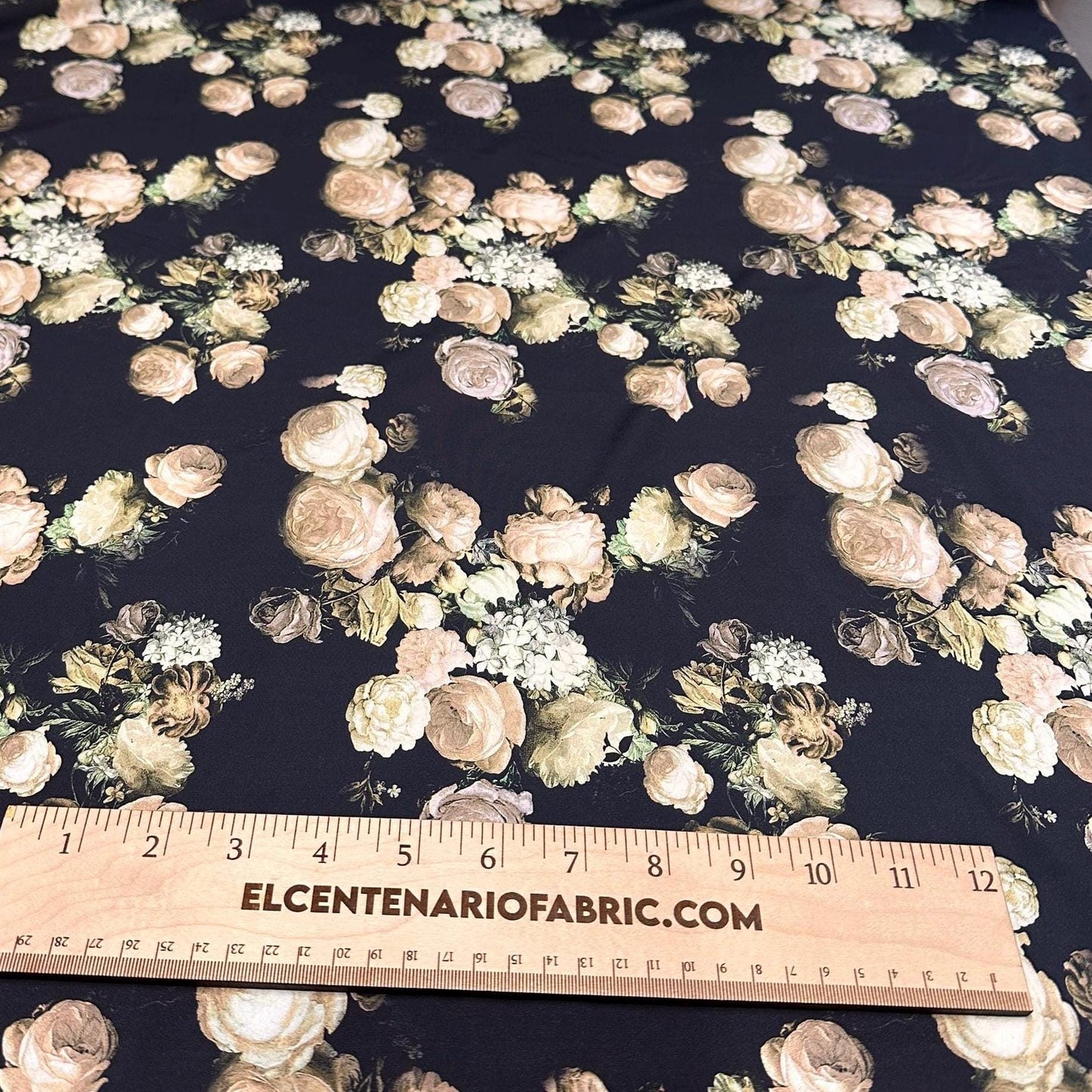 4 Way Stretch Assorted Print Nylon Spandex Fabric By The Yard Tricot Swim Wear Bikini Active Black Nude Flower Floral  240 GSM