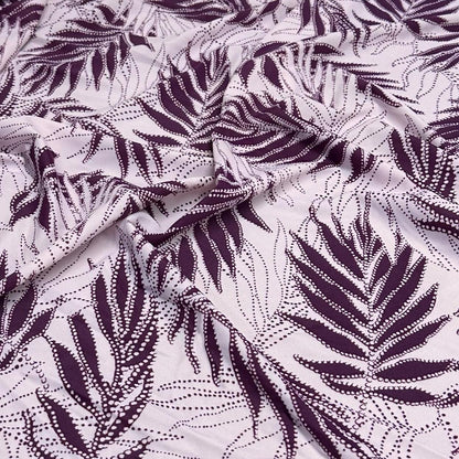 4 Way Stretch Assorted Print Nylon Spandex Fabric By The Yard Tricot Swim Wear Bikini Active wear  Tropical Palm Floral