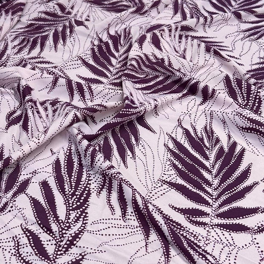 4 Way Stretch Assorted Print Nylon Spandex Fabric By The Yard Tricot Swim Wear Bikini Active wear  Tropical Palm Floral