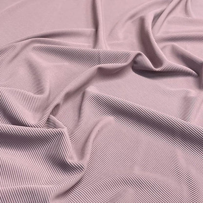 Premium 4-Way Stretch Ribbed Nylon Spandex Fabric for  Swimwear Fabric By The Yard Steel LT Mocha