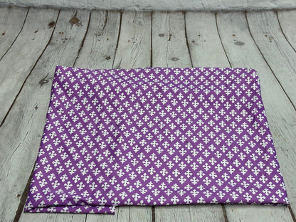 4 Way Stretch Print Nylon Spandex Fabric By The Yard Tricot Swim Wear Bikini Active Wear Geometric Pattern Abstract Purple White