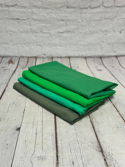 Nylon Spandex Tricot Solid Swimwear Activewear Fabric  By The Yard Green Color Hue