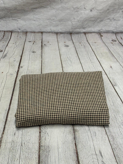 100% Cotton Double Gauze Pre Washed Gingham Small Checkered Mini Plaid