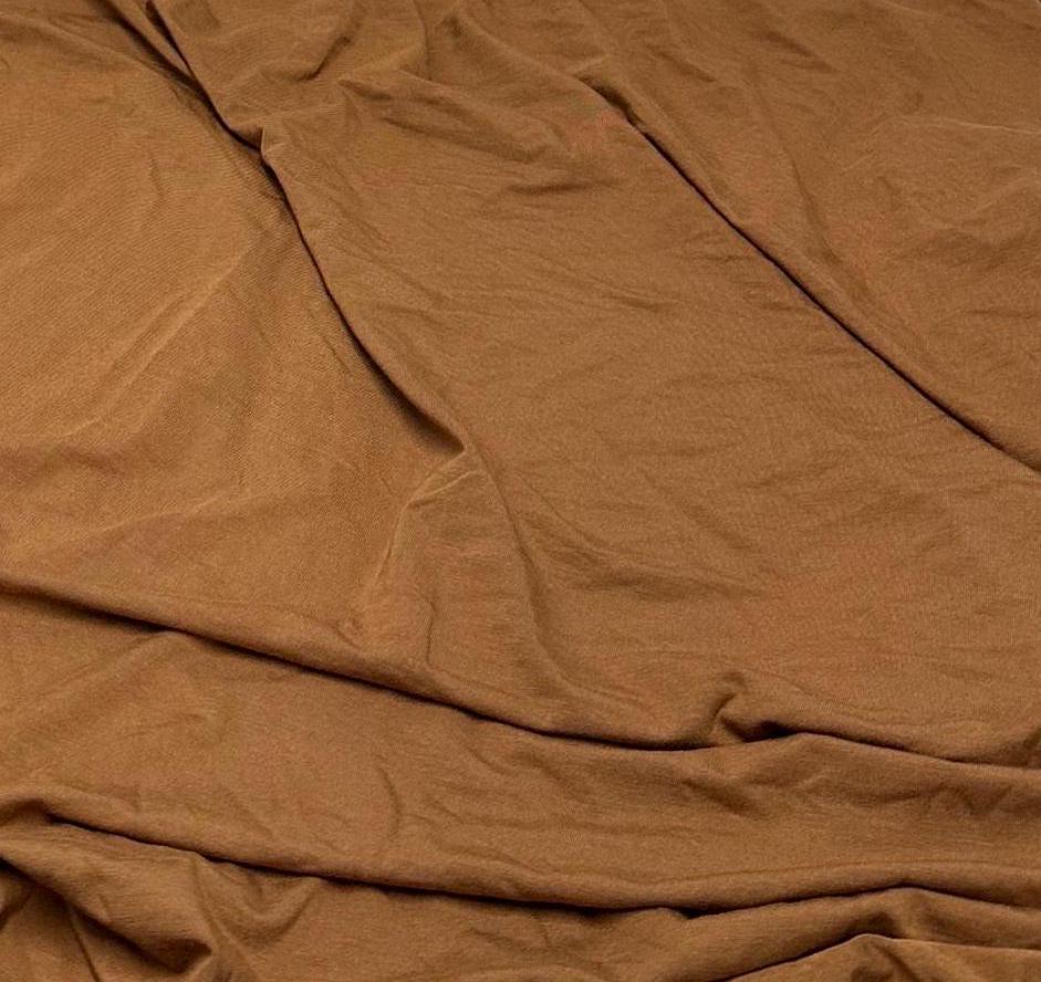 New Colors! 4-Way Stretch Bamboo Fabric| Soft Bamboo Spandex | Fabric By The Yard | For Dresses, Cardigans and Blouses | Nude Taupe Hues