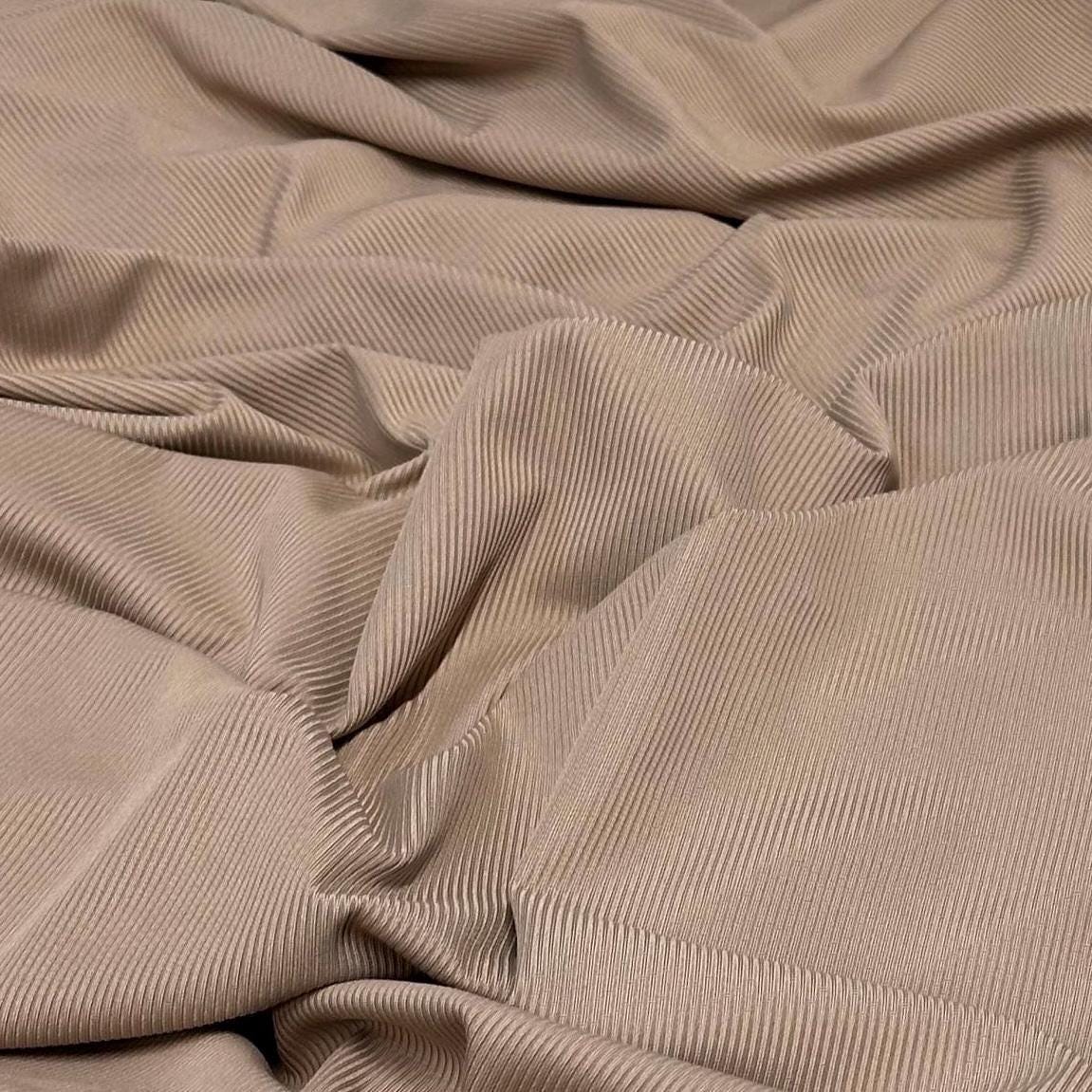 Yummy Rib 2x1 Polyester spandex