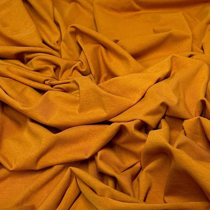 4-Way Stretch Soft Cotton Spandex Fabric Jersey Knit | Bestseller | Fabric By The Yard | Fall Colors
