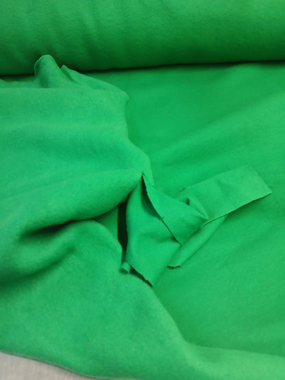 Premium Pre-Shrunk 100% Cotton Fleece  Ultra Soft and Cozy Fabric for All Seasons Sweatshirt Joggers Kelly Green