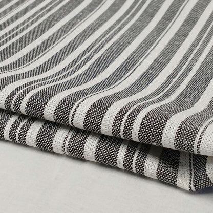 Rayon Linen Blend Varigated Stripe Soft Woven Fabric By The Yard 240 GSM