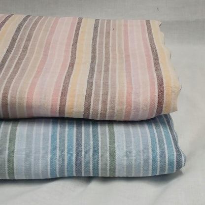 100% Cotton Double Gauze Multicolor Stripe