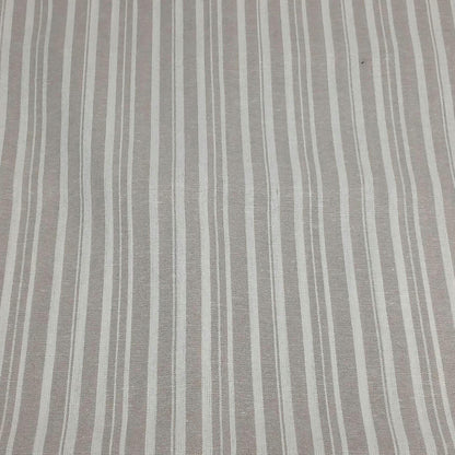 Rayon Linen Blend Varigated Stripe Soft Woven Fabric By The Yard 240 GSM