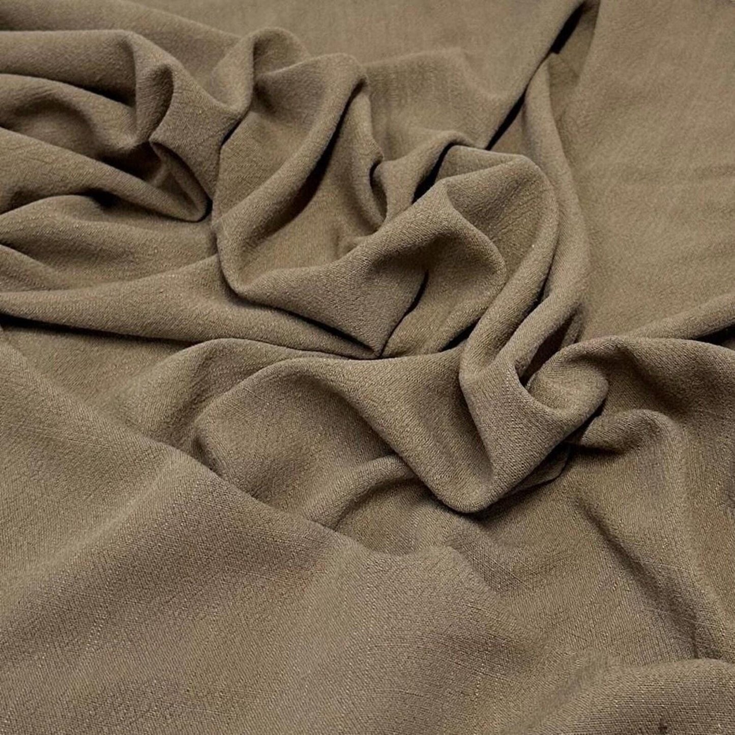 Rayon Linen Blend Soft Woven Fabric By The Yard 240 GSM