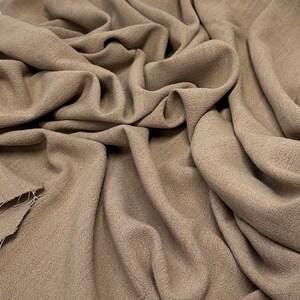 Rayon Linen Blend Soft Woven Fabric By The Yard 240 GSM