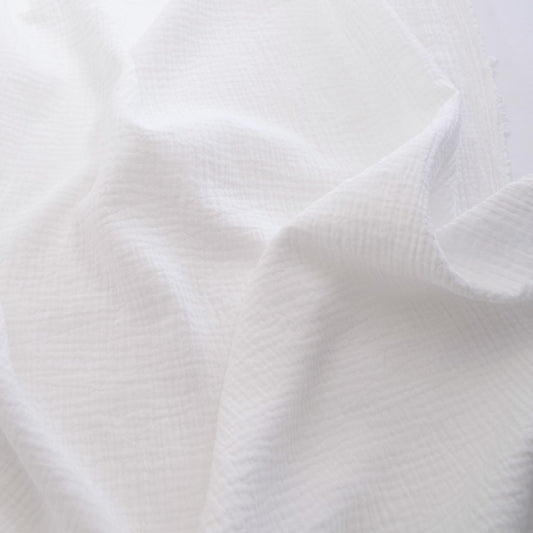 GREAT DEAL! 100% Cotton Double Gauze Off White Pastel Colors Fabric By The Yard