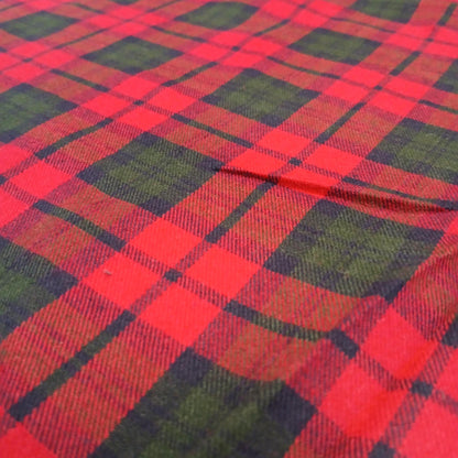 Christmas Buffalo Plaid Flannel Fabric  100% Cotton Gingham Checkered Material