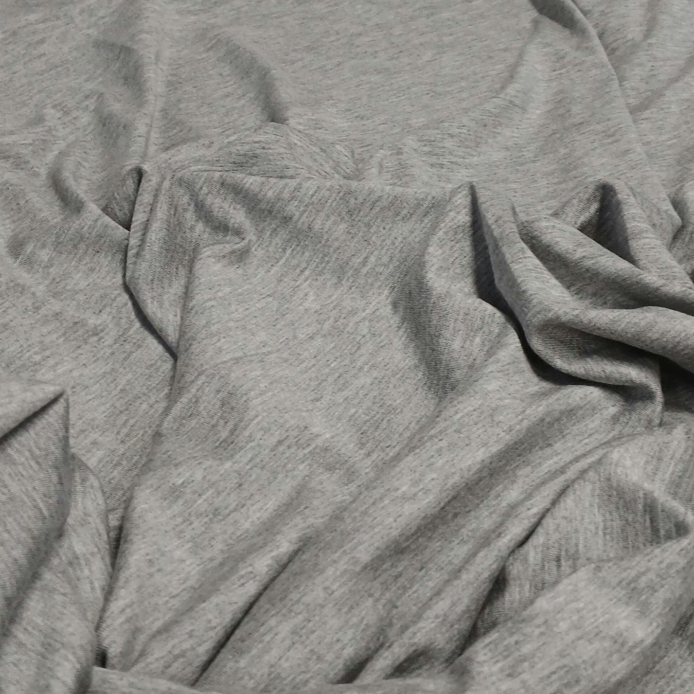 Super Heavy Weight 4-Way Stretch Bamboo Fabric| Soft Bamboo Spandex | Fabric By The Yard |  300 GSM Basic Color