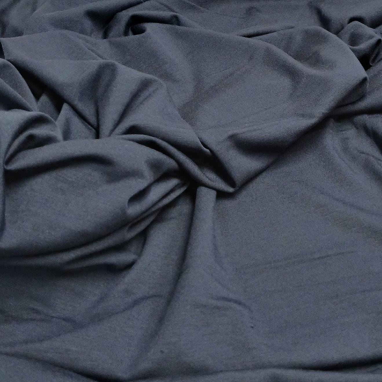 Super Heavy Weight 4-Way Stretch Bamboo Fabric| Soft Bamboo Spandex | Fabric By The Yard |  300 GSM Basic Color