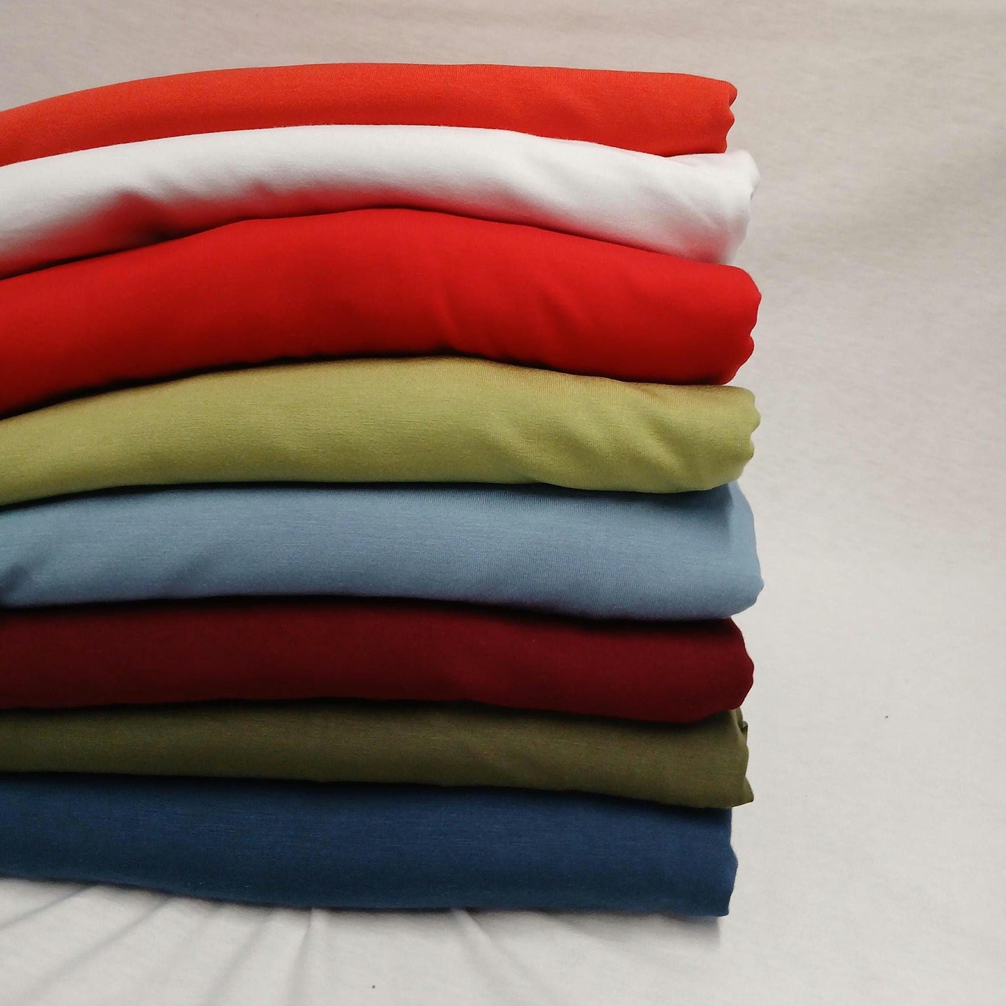 Super Heavy Weight 4-Way Stretch Bamboo Fabric| Soft Bamboo Spandex | Fabric By The Yard |  300 GSM Basic Color 2