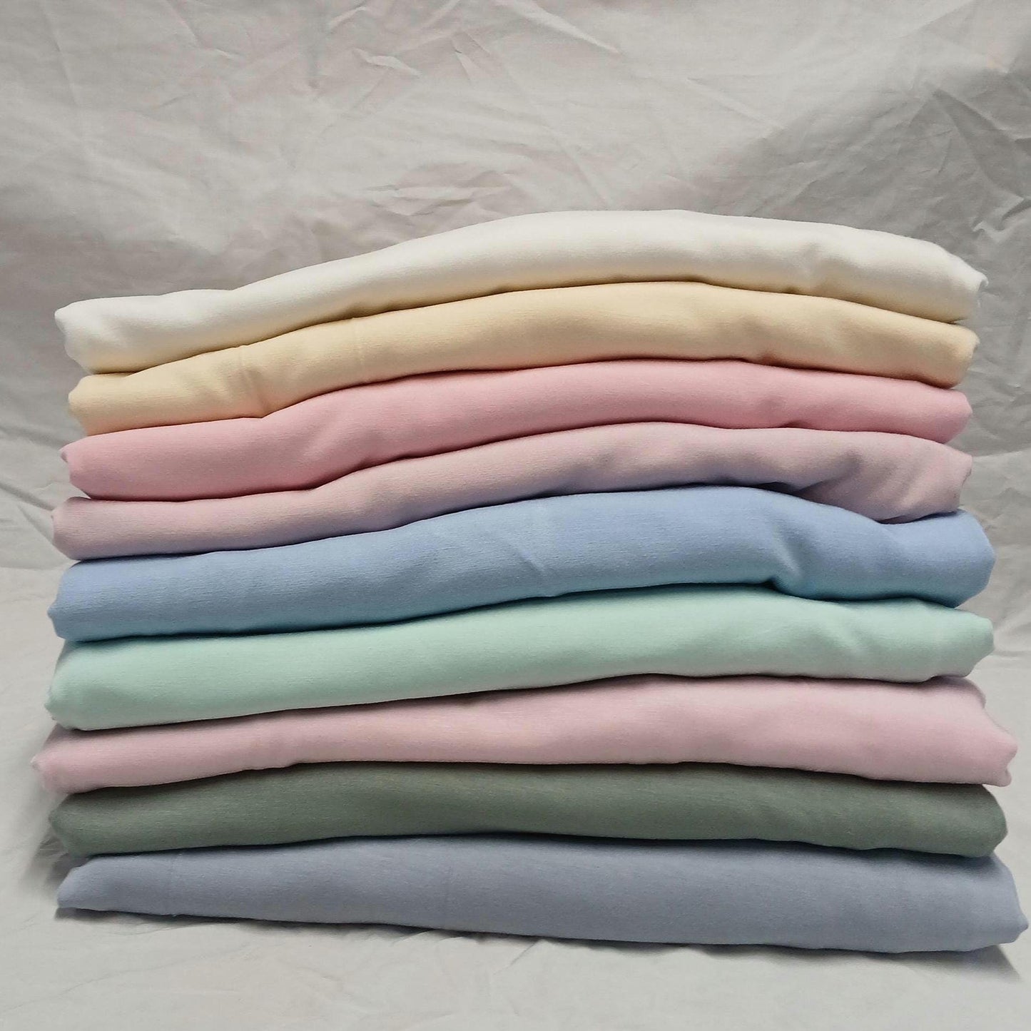 Super Heavy Weight 4-Way Stretch Bamboo Fabric| Soft Bamboo Spandex | Fabric By The Yard |  300 GSM Pastel Color