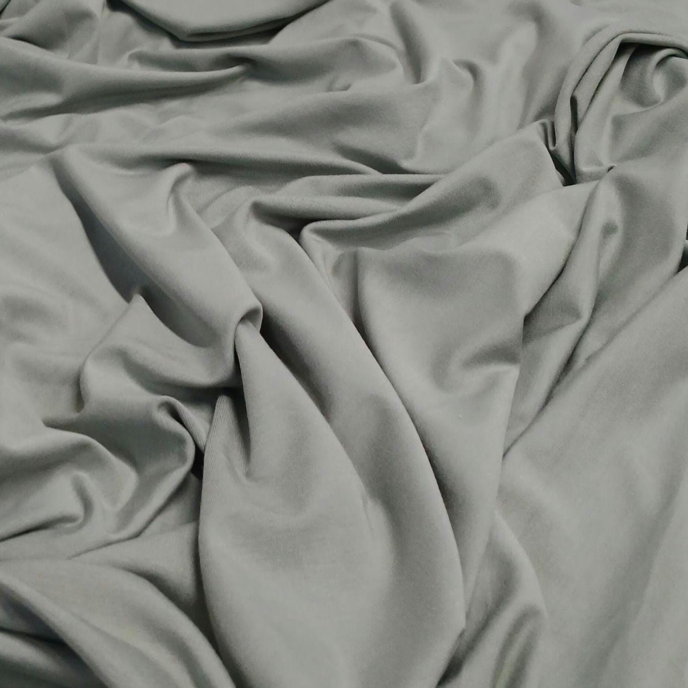 Super Heavy Weight 4-Way Stretch Bamboo Fabric| Soft Bamboo Spandex | Fabric By The Yard |  300 GSM Pastel Color