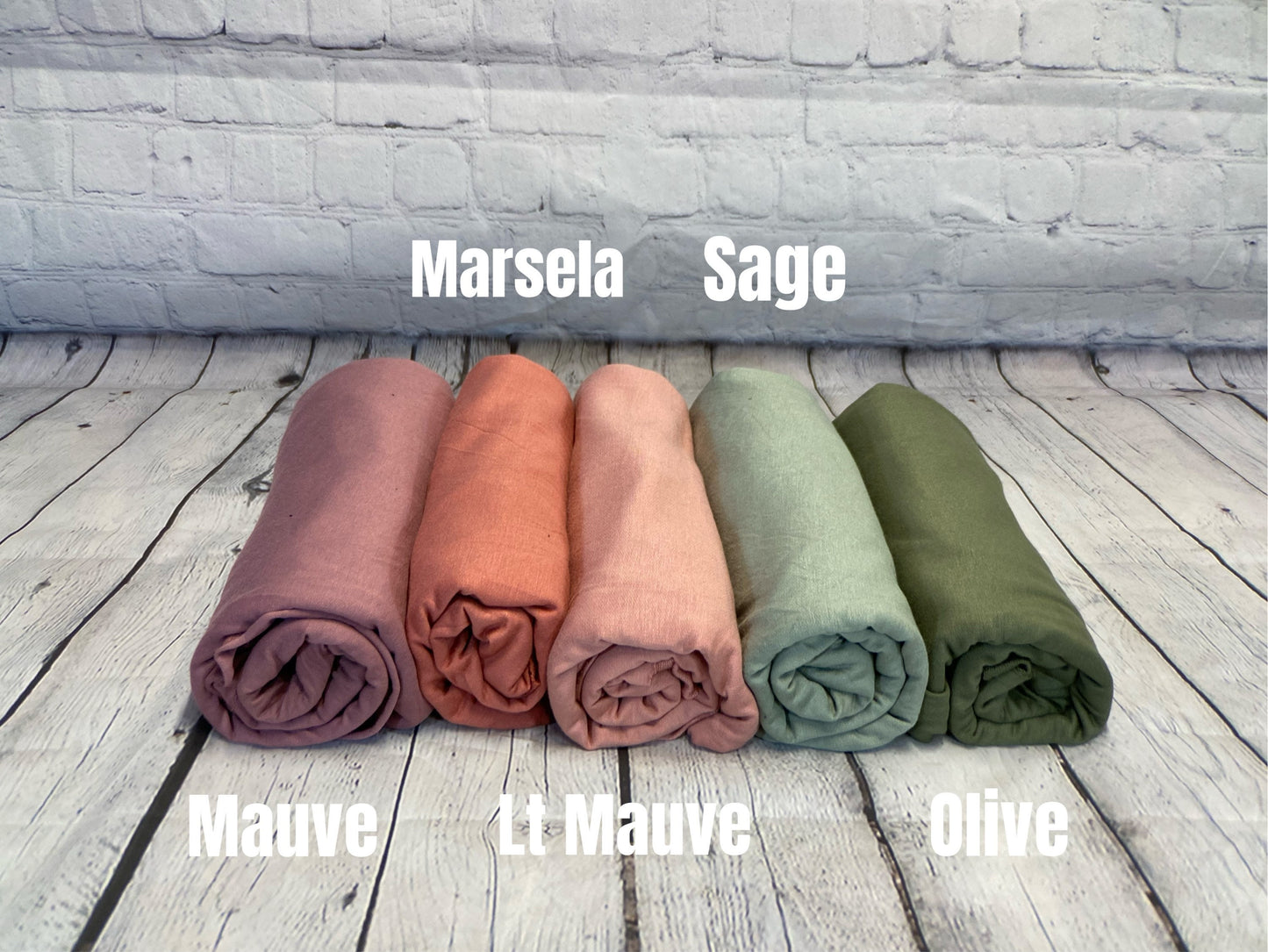 4-Way Stretch French Terry  Bamboo Fabric | Super Soft 220GSM | Fabric By The Yard | For Dresses, Blouses and Shirts | 60” Wide