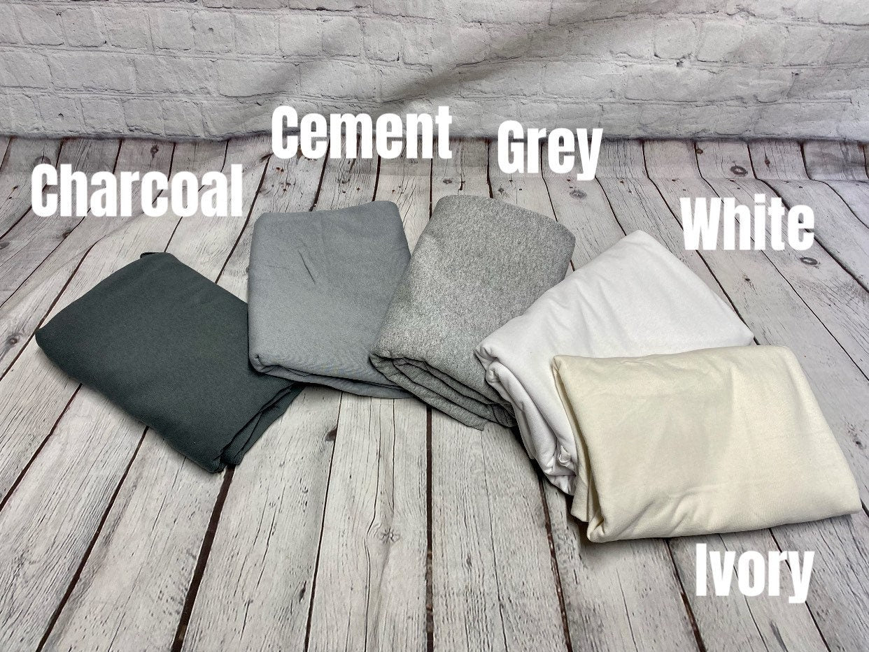 Heavy 100% Cotton Jersey Fabric 20/1 Domestic Quality Carhartt Tee Weight Great Quality