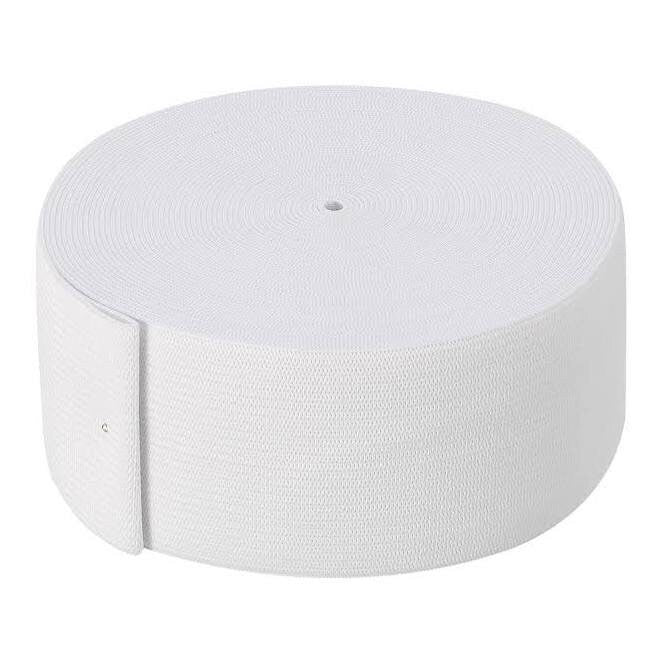 Waist Band White Flat Elastic Any Sizing Knitted Elastic! In Stock, Great Quality, Made in The USA, Ships Same Day!